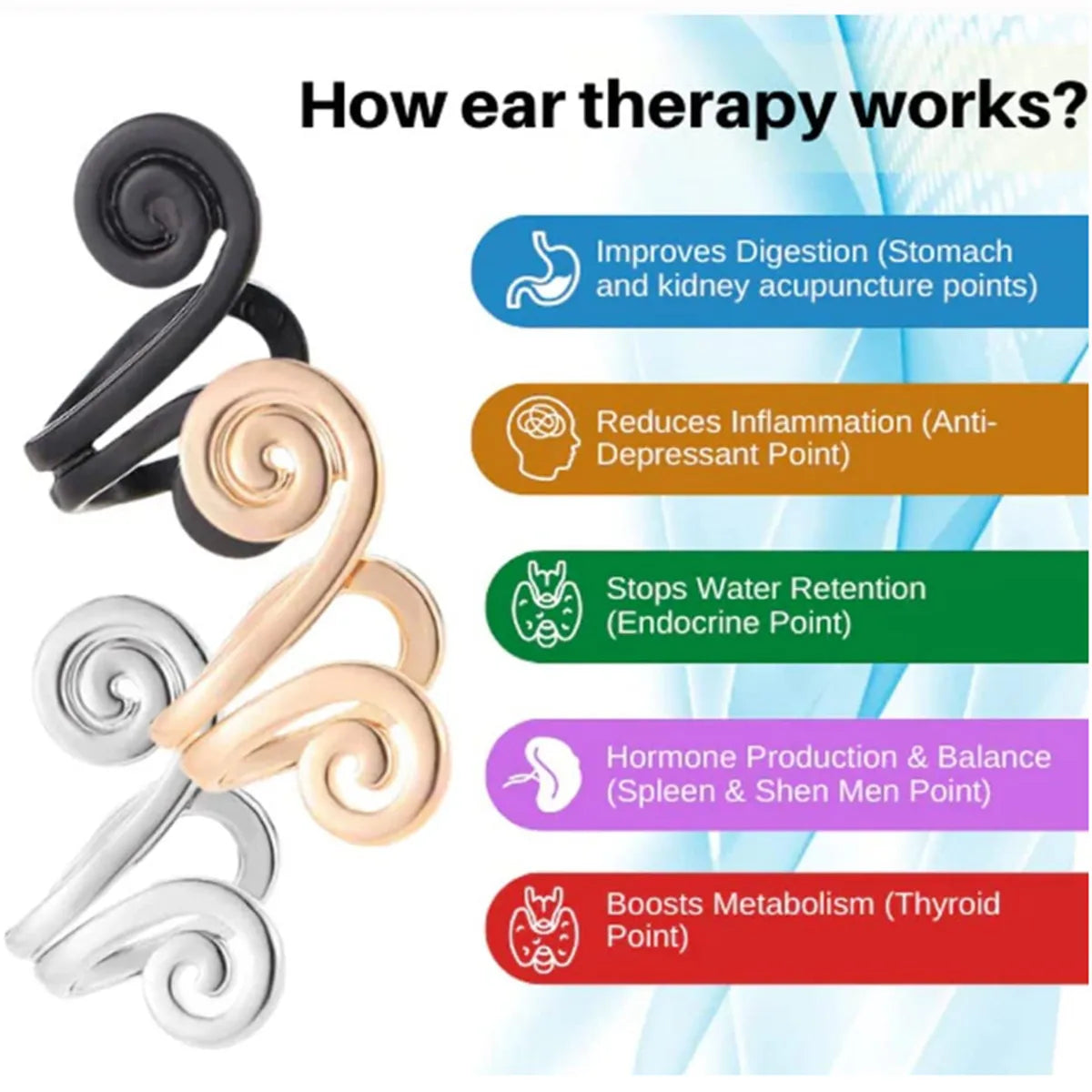 Lymph Slim Face Acupressure Earrings™