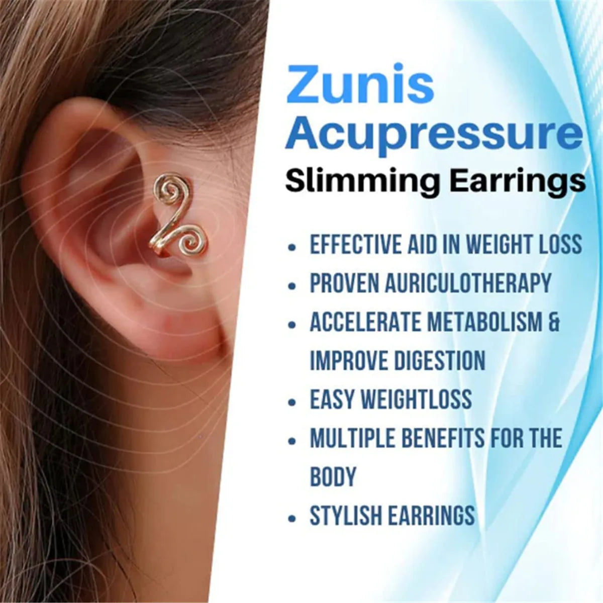 Lymph Slim Face Acupressure Earrings™